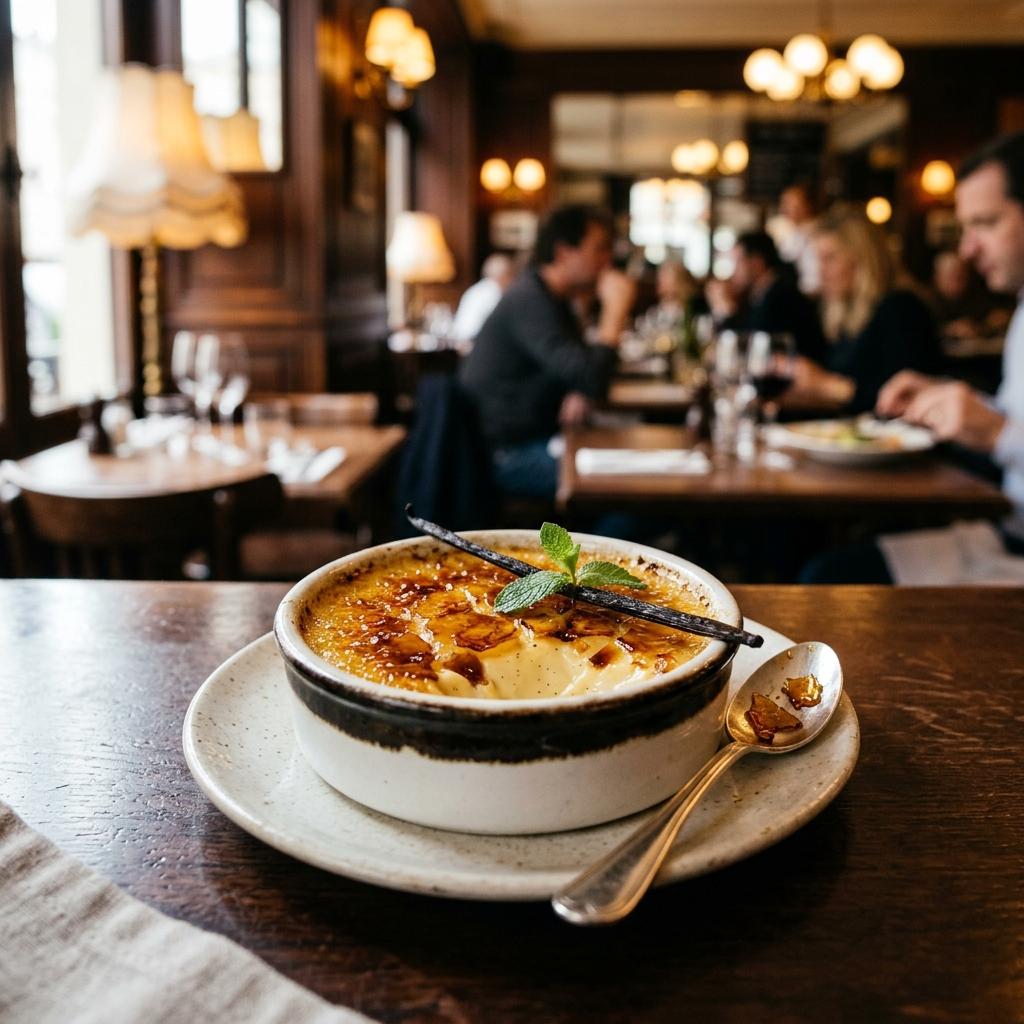Crème Brûlée à la Vanille